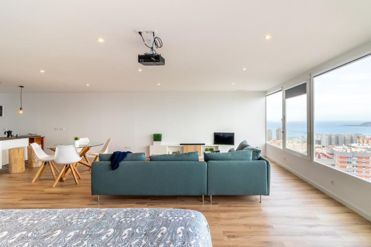 ラスパルマス・デ・グランカナリアFlatguest Ansite + Deluxe + Panoramic Views + Fast Wifiアパートメント エクステリア 写真