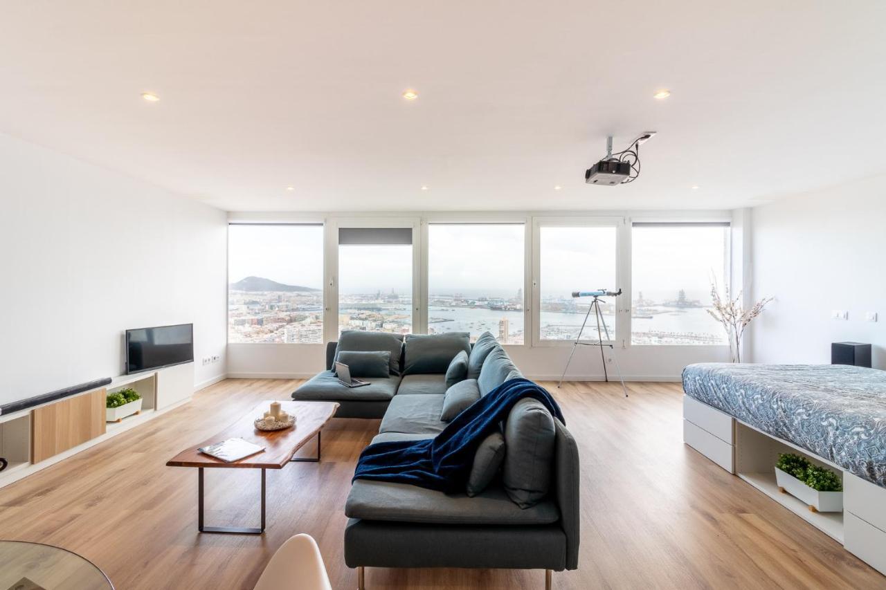 ラスパルマス・デ・グランカナリアFlatguest Ansite + Deluxe + Panoramic Views + Fast Wifiアパートメント エクステリア 写真